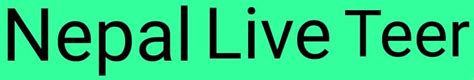 nepal live teer|NEPAL LIVE TEER .